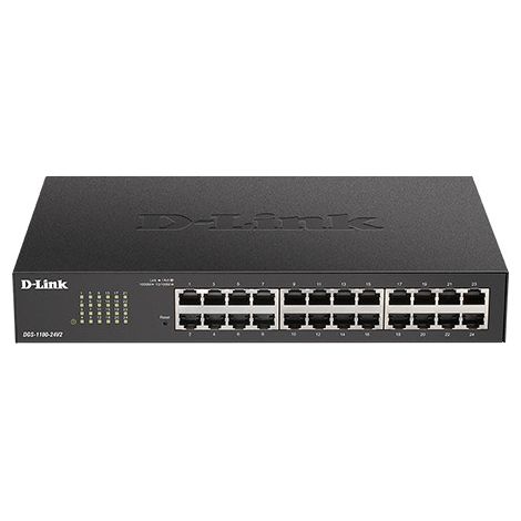 D-Link DGS-1100-24V2 - Géré - Gigabit Ethernet (10/100/1000) - Grille de montage - 1U (1/3)