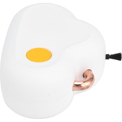 Mini purificateur d'air portable 480 mAh, rechargeable par USB, à suspendre autour du cou, style nuage, blanc (1/5)