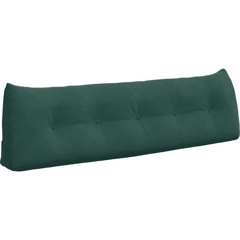 Coussin de Dos Vert foncé 160 x 24 x 50 cm Velours (1/5)