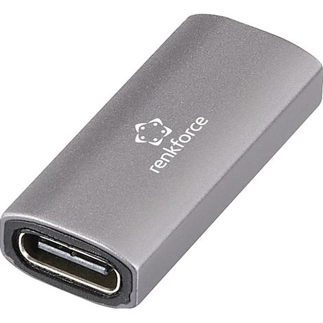 Renkforce USB4®, USB-C® Adaptateur [1x USB-C® femelle - 1x USB-C® femelle] RF-3795558 8K UHD (1/4)