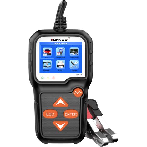 Testeur de batterie automobile Konnwei KW650 (1/5)