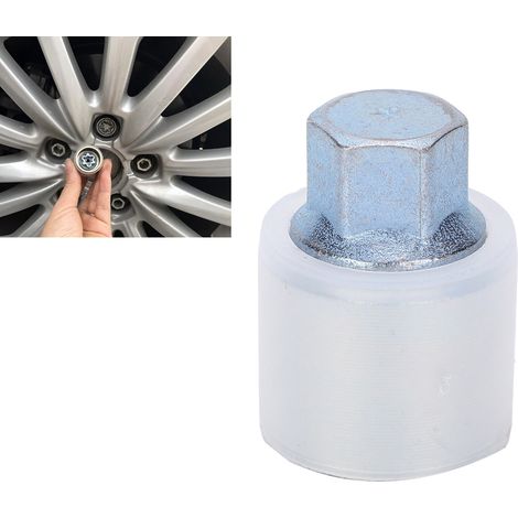 Douille antivol pour écrous de roue et outil de démontage des écrous de roue (Modèle-X) compatibles avec Audi A1, A5, A8, TT, R8 (1/5)
