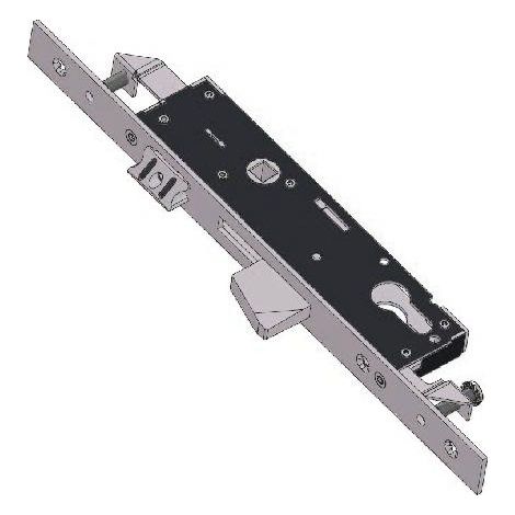 SERRATURA PER MONTANTI STRETTA """OMEC 1410S.35.22""" ENT35 FR.22