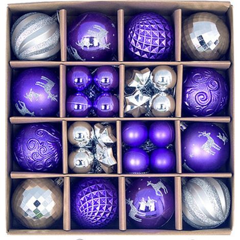 Weihnachtsdekorationen, Christbaumschmuck, bruchsichere Christbaumkugeln, Weihnachtsdekorationen in großen Mengen für die Tischdekoration (1/4)