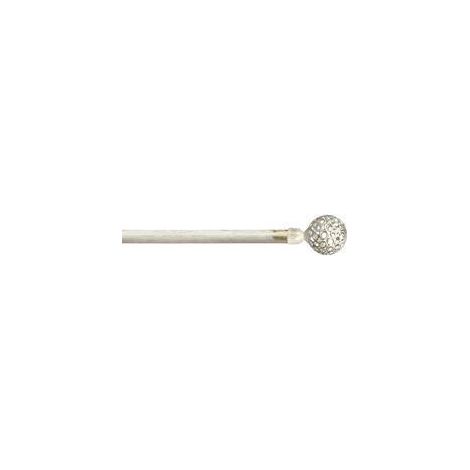 BASTONE METALLO D 20/17 120/210CM RICAMO AVOR/ORO - 6 pezzi