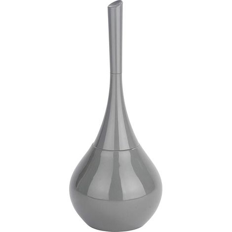 WC-Bürste Toilettenbürste Flakon Weiß Keramik - Toilettenbürstenhalter, Keramik, 17 x 42,5 x 17 cm, Weiß (1/5)