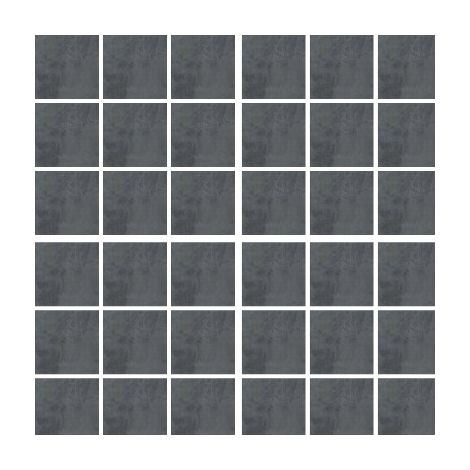 Carrelage effet métal Mood Mosaïque 5x5cm Noir - Naturel - boîte de 0.71 m2 Mosaïque 5x5 cm 61615f - - boîte de 0.71 m2 - Mosaïque 5x5 cm 61615f -