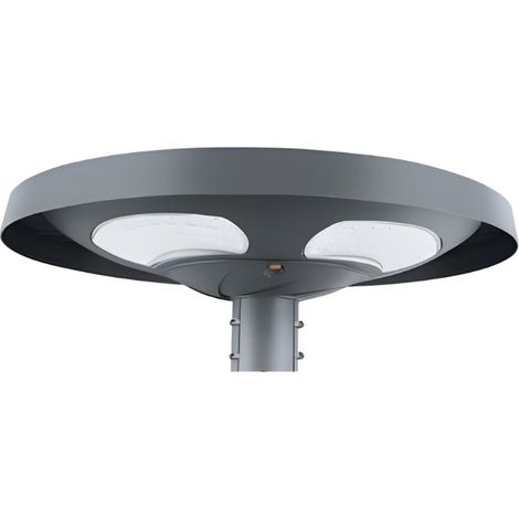Lampadaire LED 60W 9000lm IP65 220V Dimmable 0-10V - Blanc Neutre 4000K - 5500K - SILAMP