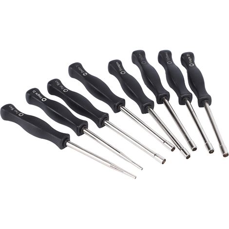 8-teiliges Vergaser-Schraubendreher-Set aus Aluminiumlegierung mit Aufbewahrungskoffer (1/5)