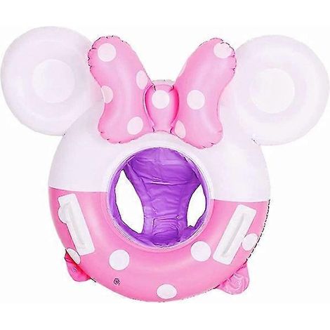 Bouée gonflable pour enfants avec motif Minnie Mouse, adaptée aux enfants, bouée épaisse et flottante. (1/5)
