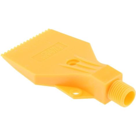 4x1/4" Thread Plastic Flat Wind Jet Air Blowing Nozzle Spray 46mm (1/5)