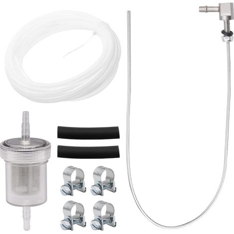 52cm Extracteur de Réservoir Kit, kit de Tuyau de Chauffage Carburant Tuyau de Support de Carburant Durable avec 1 Filtre à Huile 1 Tuyau de Carburant etc (1/5)