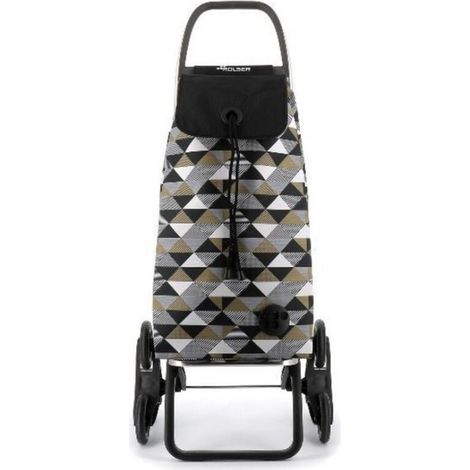 Carrello della spesa nero a 6 ruote - IMX391 NEGRO - Rolser