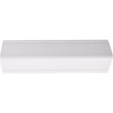 10PZ PARASPIGOLO ORNAMENTALE BAROCCO mm 30x30 h. cm 290 - bianco