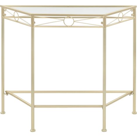 Maison Exclusive - Beistelltisch Vintage-Stil Metall 87x34x73 cm
