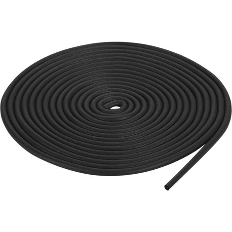Bande d'Étanchéité en Mousse Caoutchouc, Diamètre de 2 mm (5/64") et Longueur de 3 Mètres (9,84 Pieds), en Caoutchouc EPDM Rond pour Joints DIY Tampons Tubes en Mousse (1/5)