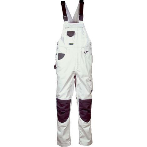 Cofra Maler Arbeitslatzhose weiß 300 g/m², Ginevra 60 (1/3)