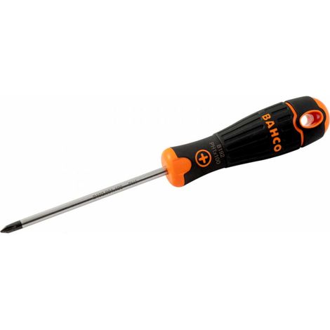 Schraubendreher Bahco bahcofit ph1 100 mm ergonomisch verchromt (1/4)