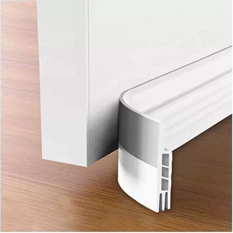 1M blanc joint de fenêtre isolant phonique boudin porte, bande étanchéité anti poussière pour fenêtre en mousse PU autocollante, anti bruit coupe vent Crezuo (1/4)