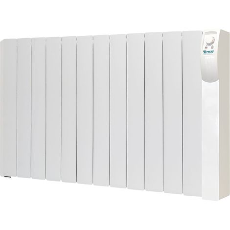 Farho Radiateur Électrique Nivo 1320 W - Émetteur thermique avec thermostat analogique 24/7. Pour pièces jusqu'à 22 m². Garantie 3 ans. (1/4)