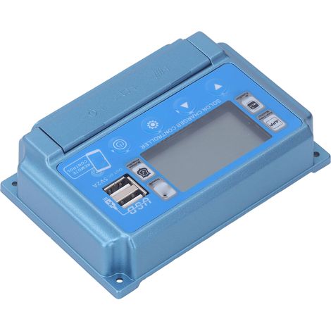 Régulateur Solaire MPPT 12V 24V 36V 48V 60V Auto-Adaptatif Double USB 5V 2A avec Bluetooth 60A (1/5)