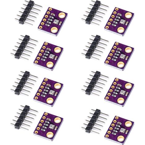Lot de 8 capteurs de pression d'air GY-BMPGERUI280-3.3 de haute précision pour mesurer la pression atmosphérique compatible avec Arduino et Raspberry Pi inclus.