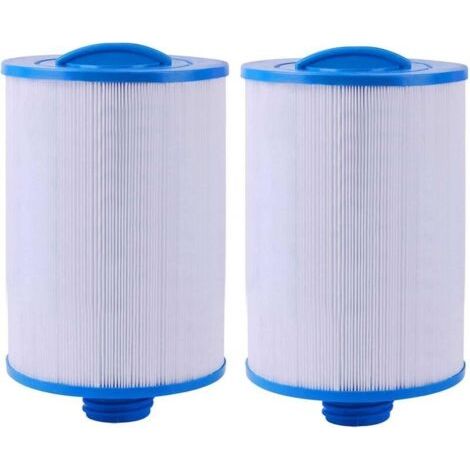 Paquete de 2 cartuchos de filtro para jacuzzi, compatibles con spas Unicel 6CH-940, Pleatco PWW50P3, Waterway Front Access Skimmer y Filbur FC-0359. (1/4)