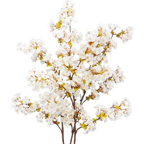 10 Fleurs artificielles, design réaliste, branches courtes, fleurs en soie, décoration mariage intérieur (1/5)