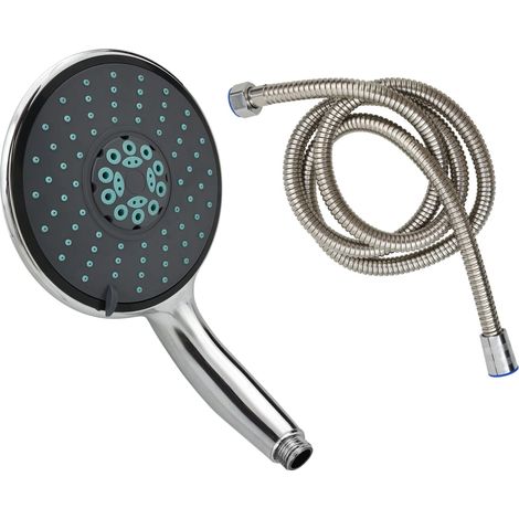 Doccia manuale multifunzionale e flessibile soffione doccia soffione doccia soffione doccia per bagno 1,5 m cromato 020003792
