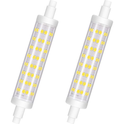 Ampoule de phare de rechange, ampoule halogène LED 10 W à intensité variable, culot J 118 mm, éclairage d'atelier à économie d'énergie, blanc froid 6 000 K, 960 lm (1/5)