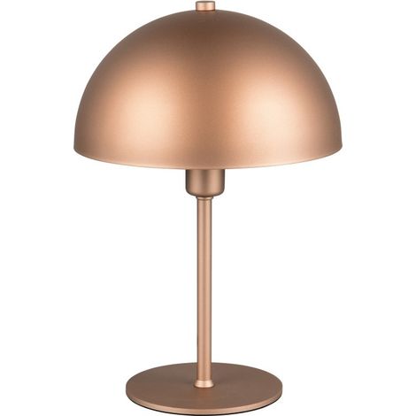 Lampe design, Lampe à poser ∅ 20 cm Nola Cuivré en Metal, TRIO (1/5)