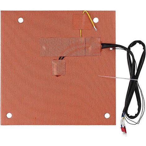 Almohadilla calefactora para impresora 3D 305x301mm 120V, alta potencia 800W para K1MAX()