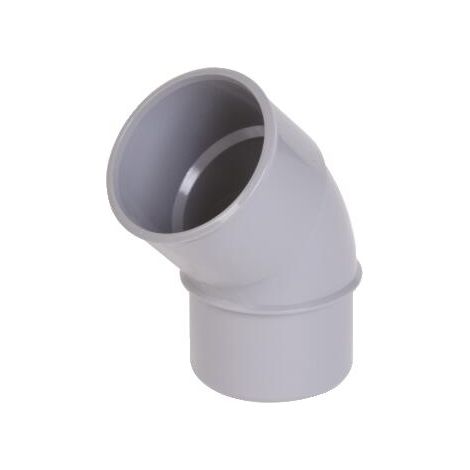 Coude PVC 45° MF 40 Nicoll -NF-  Le lot de 10