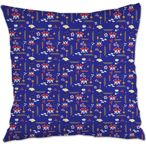 Housse de coussin décorative anti-ride pour anniversaire, naissance de bébé, la Saint-Valentin (1/5)