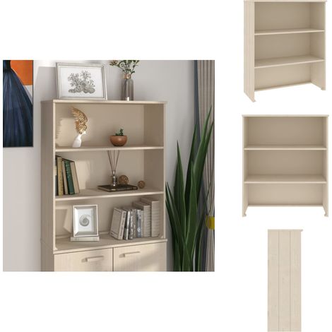 Dessus de buffet HAMAR Marron miel 85x35x100 cm Bois de pin - Meuble De Rangement - Buffet - Meuble Tv - Commode - Dessus De Table (1/5)