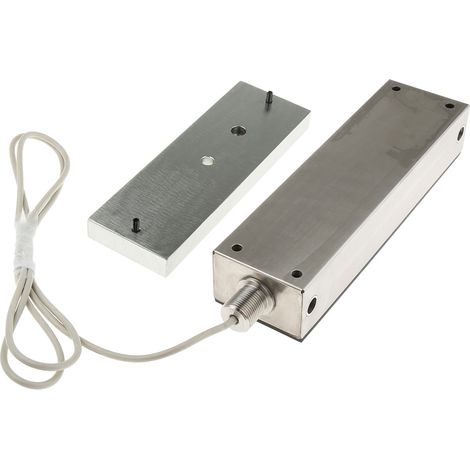 Aimant de porte pour contrôle d'accès RS PRO 12 V dc, 24 V dc, 1200lb Simple porte ( Prix pour 1 ) (1/2)