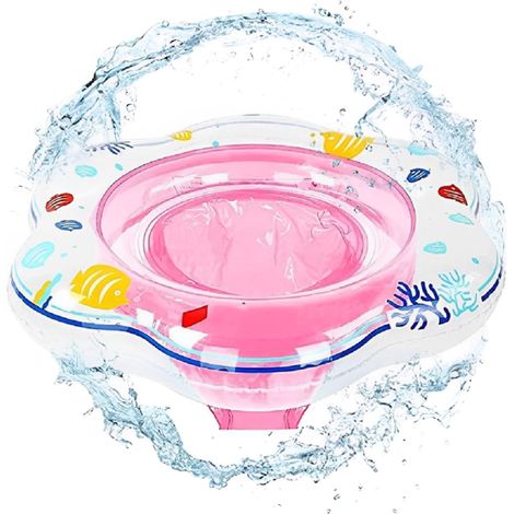 Chaise de natation gonflable pour bébés, avec siège, de 6 à 36 mois, support récréatif pour une utilisation surveillée dans l'eau.-AquaForge (1/5)