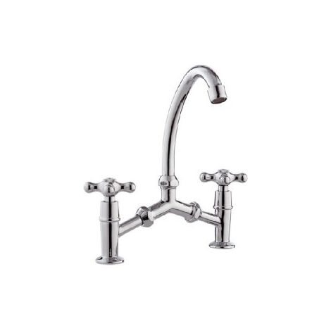 Serie liberty rubinetto lavabo a ponte remer (1/3)