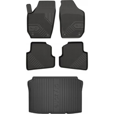 SET 77 Alfombrillas y tapete VW Polo 4 Hatchback 2001-2009 3 puertas (1/5)