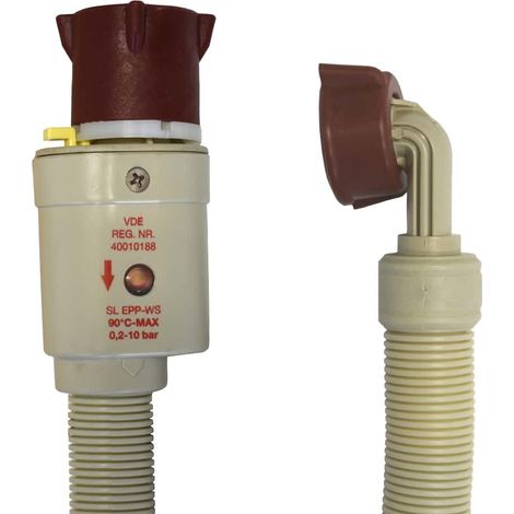 Zulaufschlauch, Sicherheitszulaufschlauch Aquastop, 4m, 3/4 Zoll (1/5)