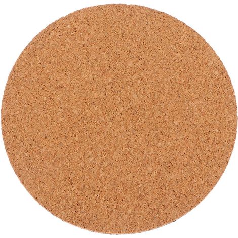 Sous-pot - Liège Naturel Rond - Pour Pot de Fleurs Intérieur et Extérieur - Diamètre 15,2 cm Épaisseur 0,5 cm - 1 Pièce (1/5)