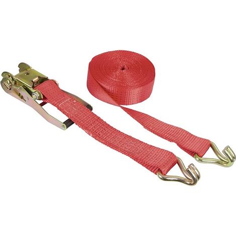 Transport de sangle de fixation KERBL, polyester + PU, 8 mtres x 50 mm, maximum de 4000 kg