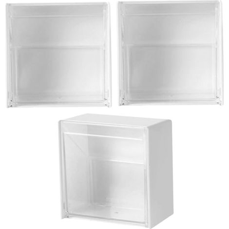 3 teilige Badezimmer Wandbox einfache Aufbewahrung für