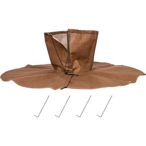 Protection des Racines de Palmier 30x30 CM Protection Contre Les Racines de Palmier, Housse hivernage Plante Housses de Protection pour Plantes, Housse hivernage Palmier (1/5)