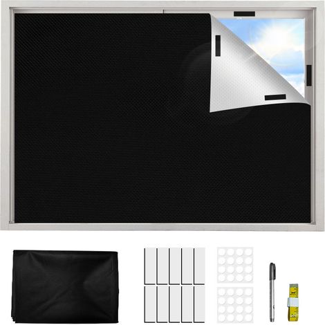 Store Occultant sans Percage,Occultant sans Percage pour Chambre, Stores occultants pour bébé, 300 x 148cm à découper à n'importe Quelle Taille (1/4)
