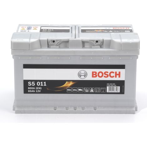 Bosch – Batterie de démarrage 12V 60Ah – Technologie AGM pour performance optimale – Compatible avec véhicules essence et diesel