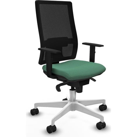 Piqueras y Crespo 1D026N0 chaise bureau vert émeraude (1/3)