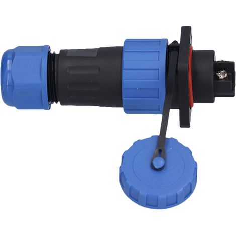 Connecteur étanche IP68, prise carrée à sertir, adaptateur de connecteur industriel aéronautique 250 V (1/5)
