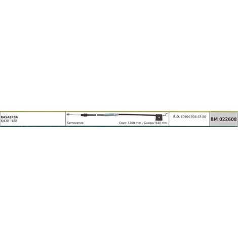 GIANS Mäher KJ430 - 480 selbstfahrend Kabel 1260mm Kabelummantelung 940mm