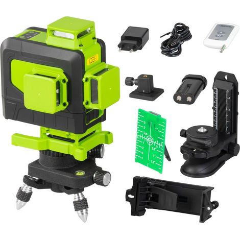 Laser Strend Pro Industrial 4 X 3D, grün, im Koffer, mit Zubehör, Fernbedienung (1/5)